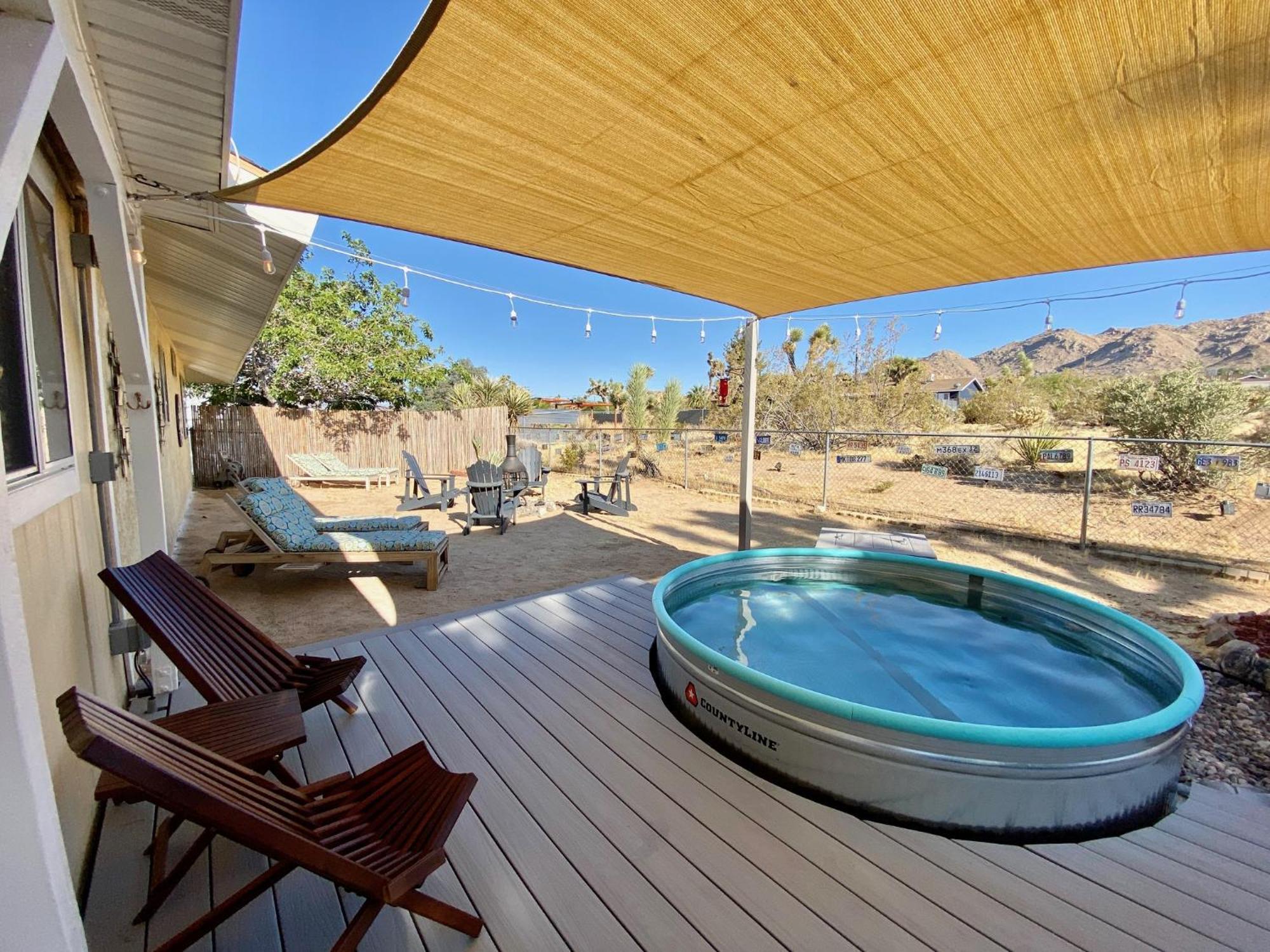 Float Pool, Hot Tub, Sauna, Views, Telescope-Skywatchers Haven Joshua Tree Buitenkant foto
